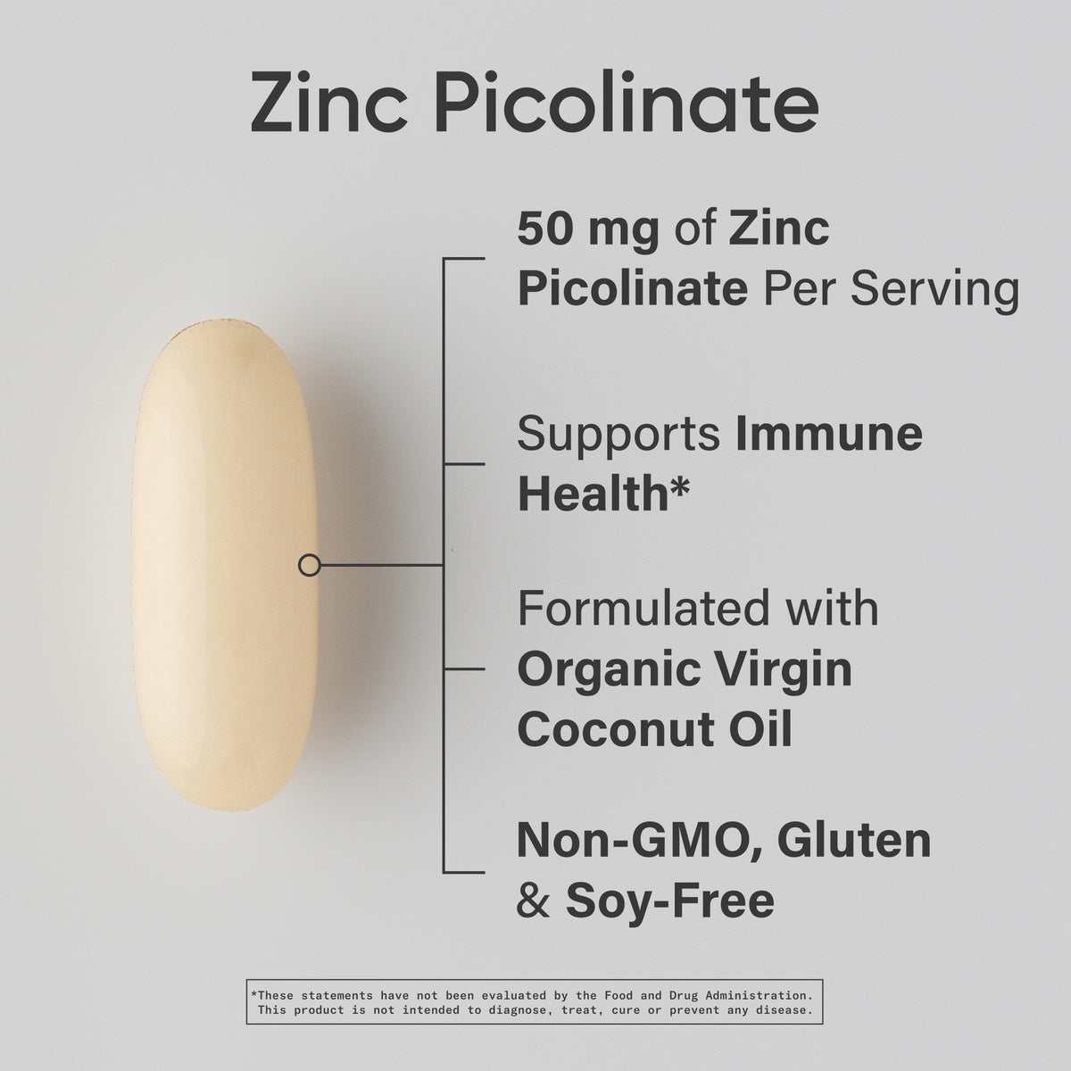 Sports Research Zinc Picolinate - product benefits