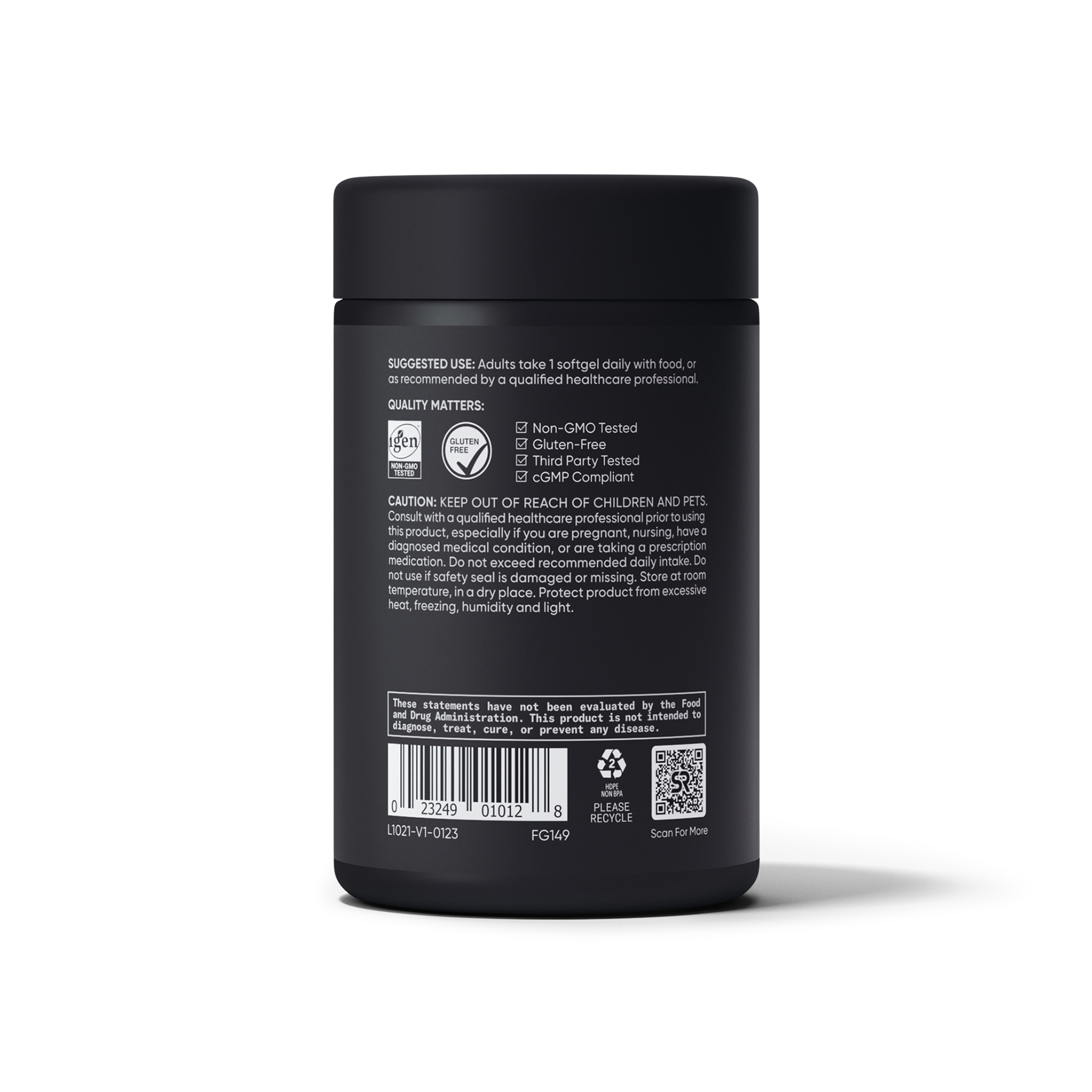 Sports Research Blueberry Concentrate - left angle view