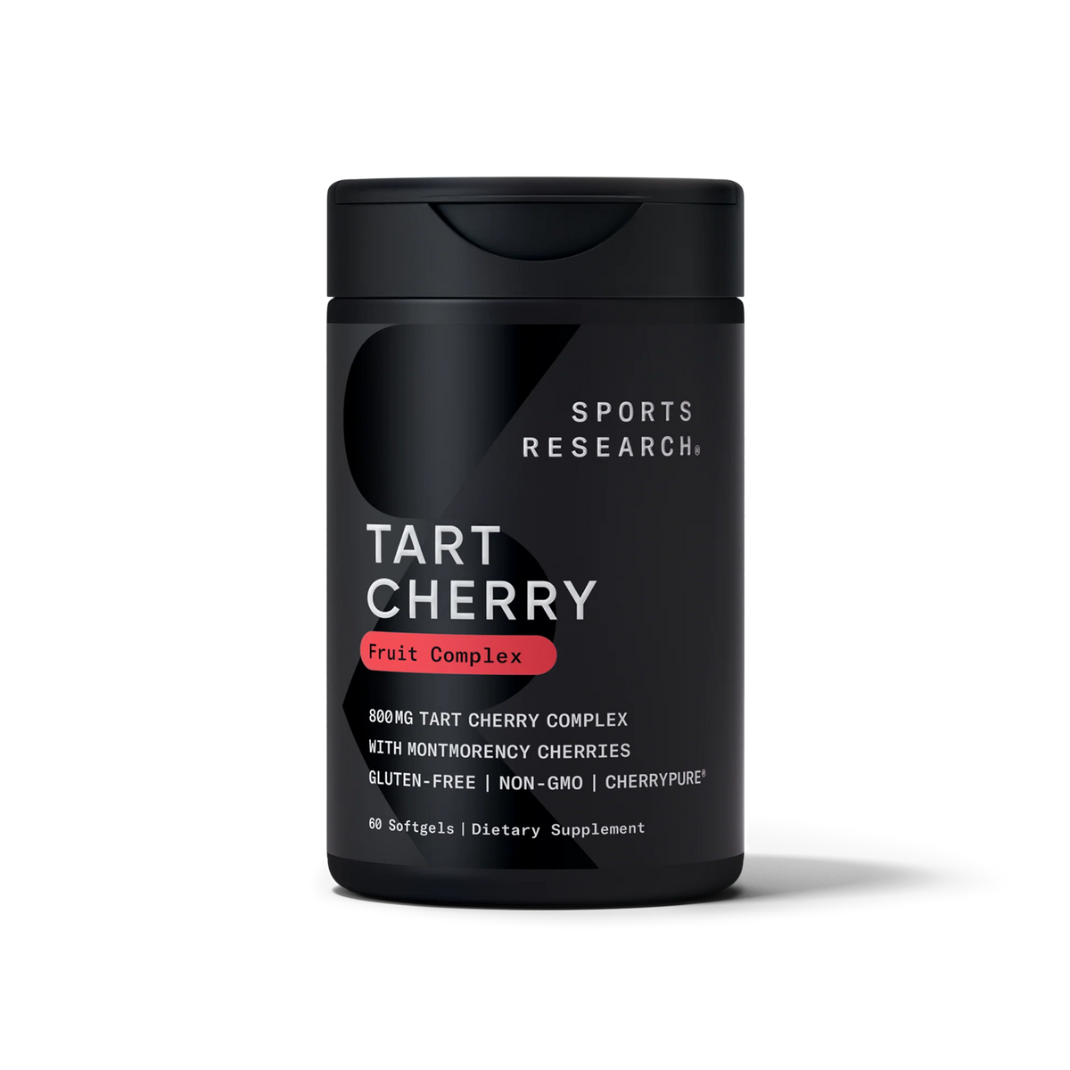 Sports Research Tart Cherry 800mg, 60 Liquid Softgels