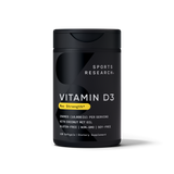 Sports Research Vitamin D3 10000IU 120 Softgels - front of bottle