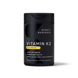 Sports Research Vitamin K2 100mcg 60 Softgels - front of bottle