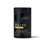 Sports Research Vitamin D3 + K2, 120 Veggie Softgels