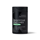 Sports Research Digestive Enzymes 90 Capsules - front of bottle