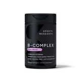 Sports Research Vitamin B Complex 60 Softgels - front of bottle