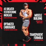 Universal Nutrition Animal Test Testosterone Booster Supplement for Lean Muscle and Strength Gains