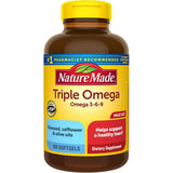 Nature Made Triple Omega 3-6-9 150ct - front of bottle