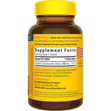 Nature Made Vitamin C 1000mg 100ct - side of bottle