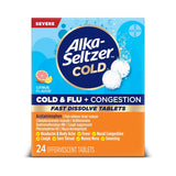 Alka-Seltzer Plus Severe Cold & Flu Citrus 24ct - front of box