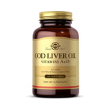 Solgar Cod Liver Oil Vitamin A & D 100ct - front of bottle