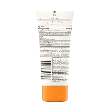 Aveeno Protect + Hydrate Moisturizing Body Sunscreen Lotion With Broad Spectrum Spf 60 & Prebiotic Oat, Weightless & Refreshing Feel, Paraben-free, Oil-free, Oxybenzone-free, 3.0 ounces