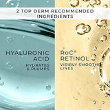 RoC Retinol Correxion Max Daily Hydration Anti-Aging Cream For 24-Hour Deep Hydration, Advanced Anti-Wrinkle Moisturizer Made With Retinol & Hyaluronic Acid, 1.7 Oz