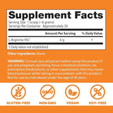 Doctor's Best L-Arginine Powder, Non-GMO, Vegan, Gluten Free, Soy Free, Helps Promote Muscle Growth, 300 Grams