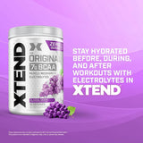 Xtend Glacial Grape Powder, Pack of 30 Servings